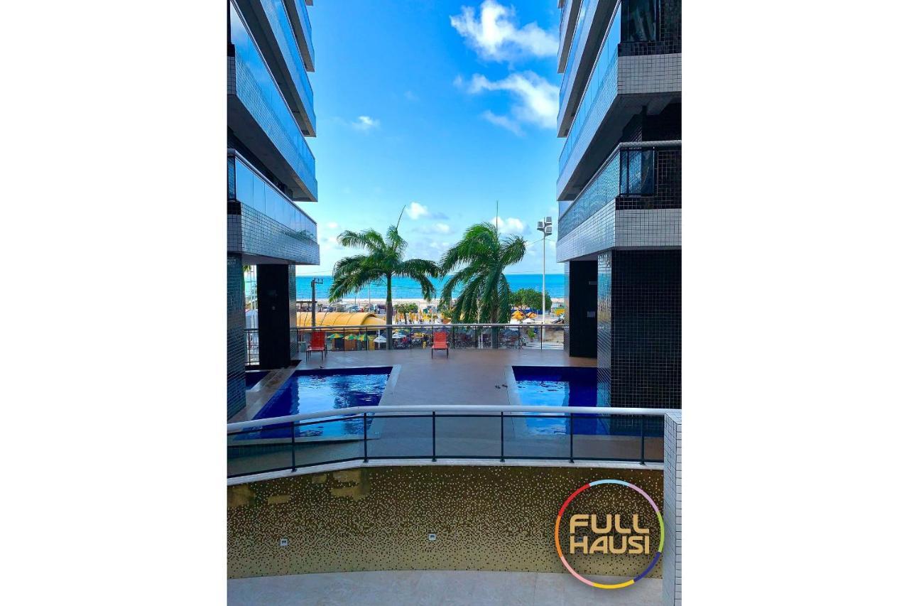 Landscape Flat Charmoso Condominio Na Beira Mar Fortaleza  Exteriör bild