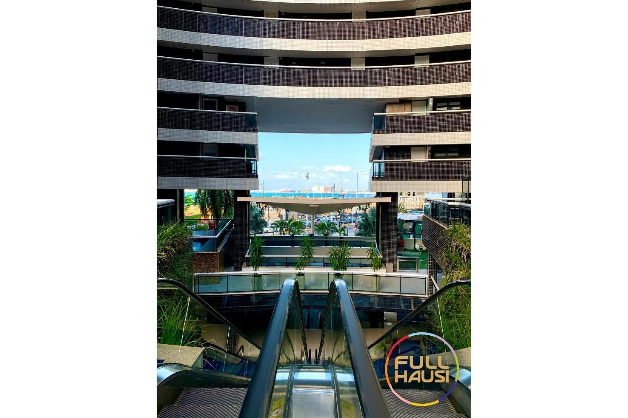 Landscape Flat Charmoso Condominio Na Beira Mar Fortaleza  Exteriör bild