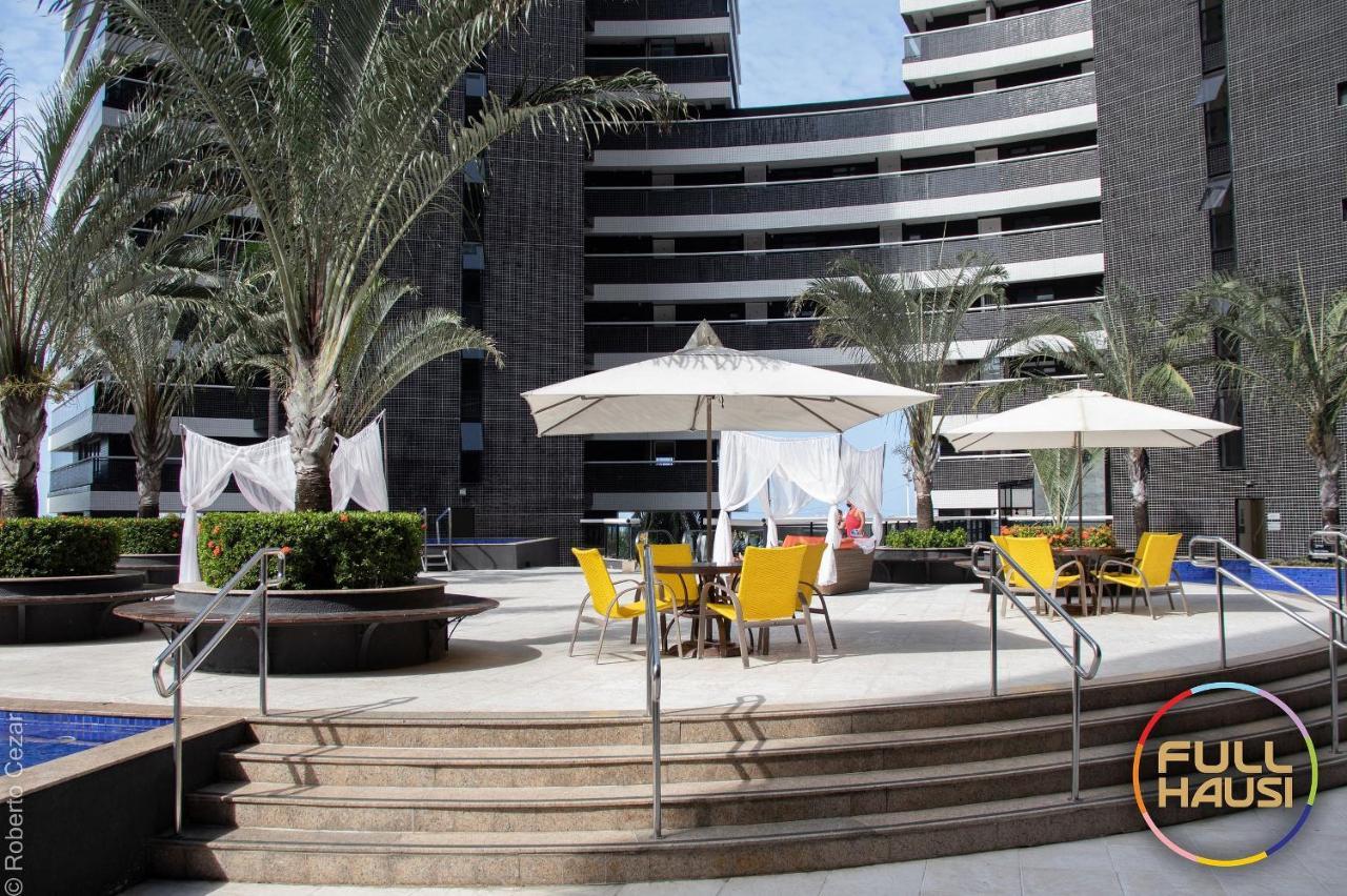 Landscape Flat Charmoso Condominio Na Beira Mar Fortaleza  Exteriör bild