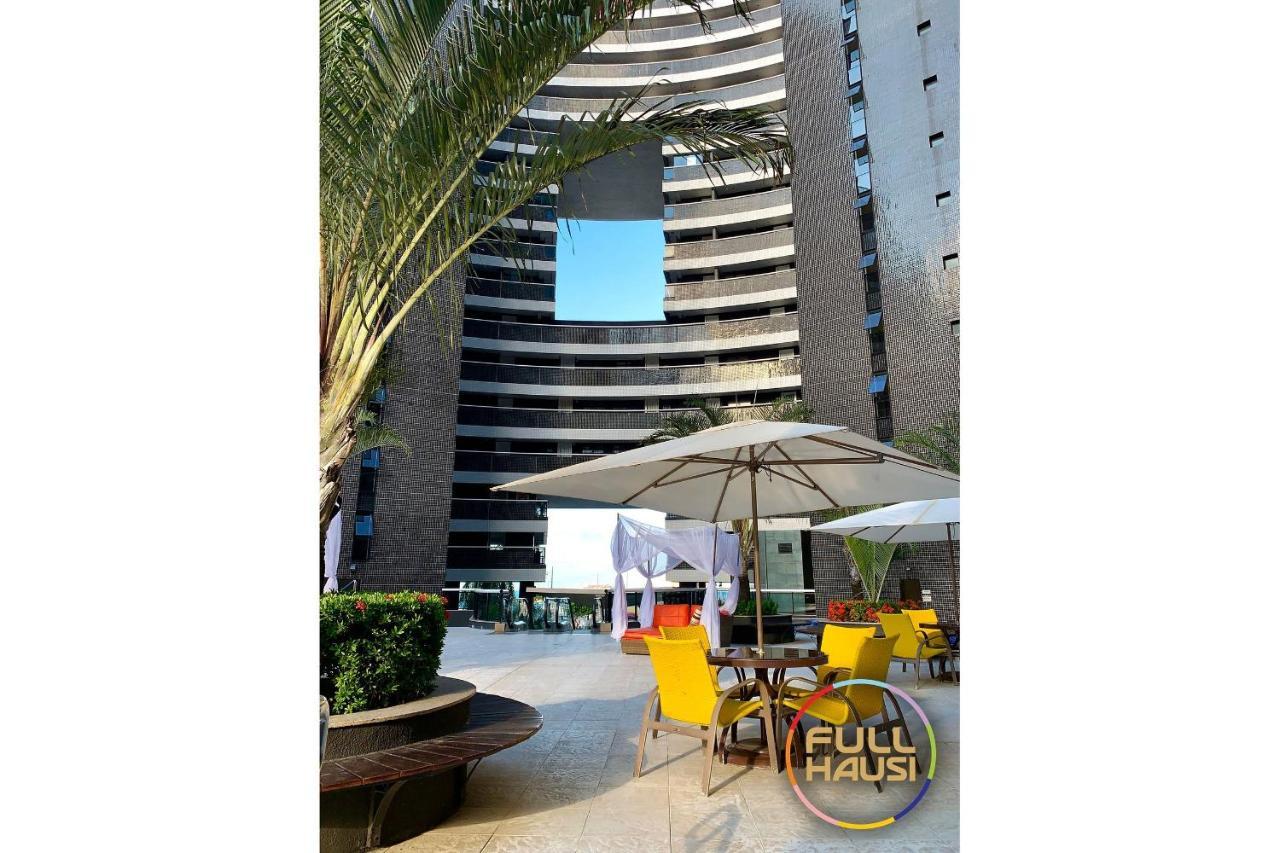 Landscape Flat Charmoso Condominio Na Beira Mar Fortaleza  Exteriör bild